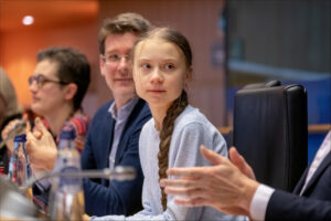 瑞典環保少女童貝里（Greta Thunberg）