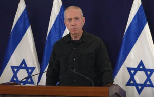 以色列國防部長加蘭特（Yoav Gallant）