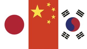 中日韓、日本、中國、南韓