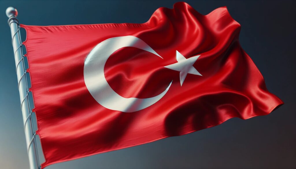 土耳其國旗／ChatGPT製圖