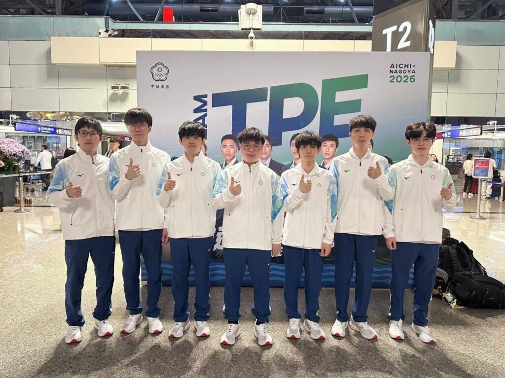 愛知名古屋亞運電競《英雄聯盟》中華隊陣容
