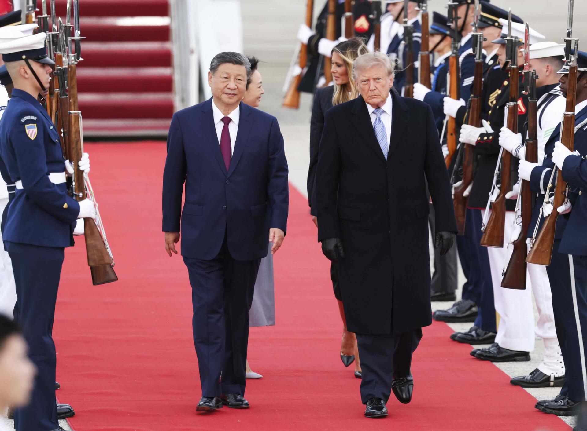 美國總統川普(Donald Trump)、中國國家主席習近平