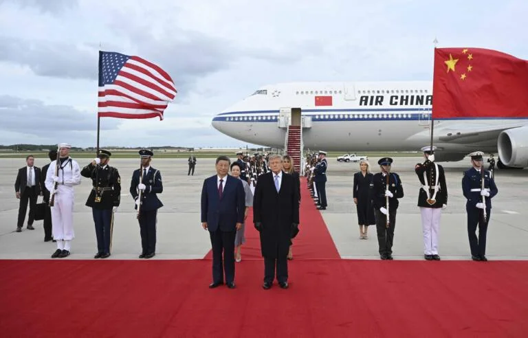 美國總統川普（Donald Trump）、中國國家主席習近平