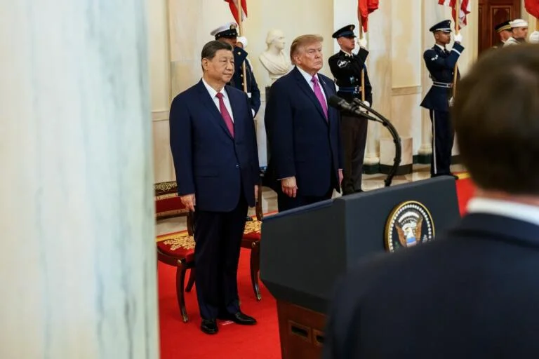 美國總統川普（Donald Trump）、中國國家主席習近平