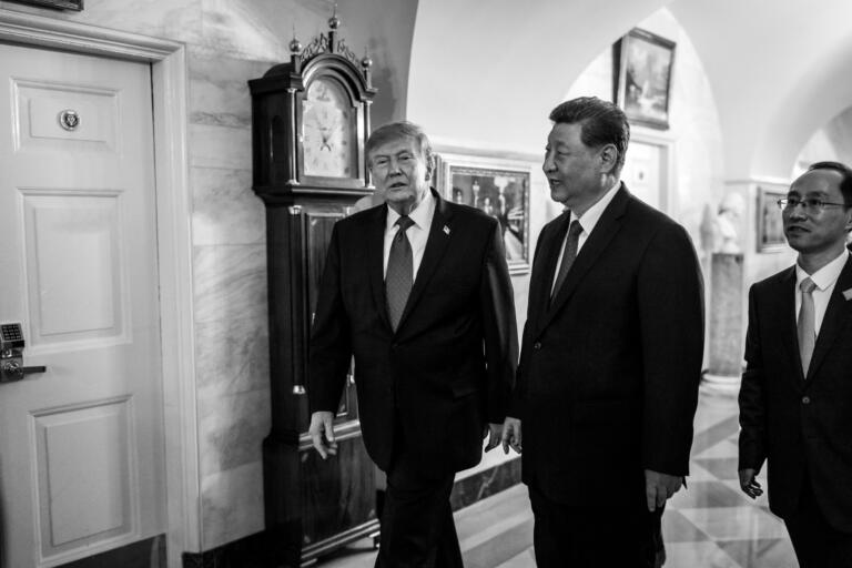 美國總統川普（Donald Trump）、中國國家主席習近平