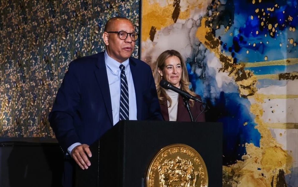 紐澤西州副州長考德威爾（Dale Caldwell）、州長謝瑞爾（Mikie Sherrill）