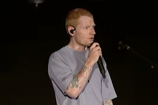 紅髮艾德為Macklemore風波道歉 首度明確談加薩局勢