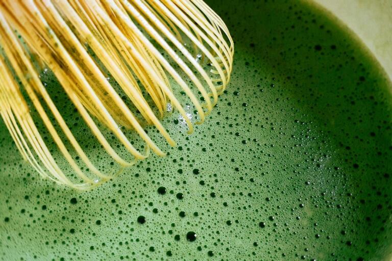 手刷抹茶、抹茶