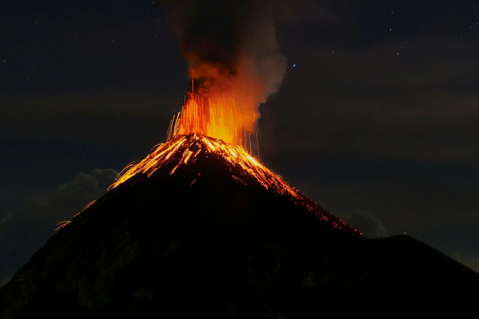 火山、火山爆發、火山噴發、火山灰、岩漿