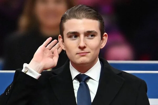 美國總統川普（Donald Trump）么子拜倫（Barron Trump）