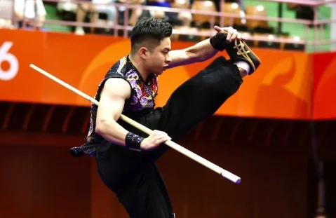 台灣武術男子套路南拳／南棍全能國手劉昌閔